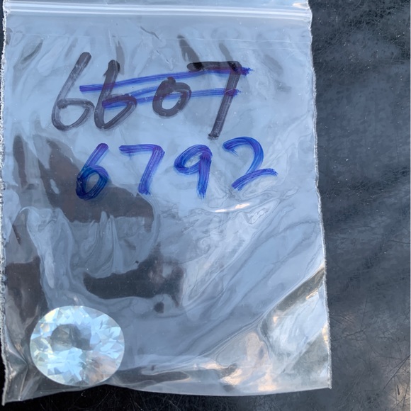 💎 CERTIFIED 6.69 CRT~Natural Aquamarine Oval Brilliant Cut Gemstone - Picture 6 of 17